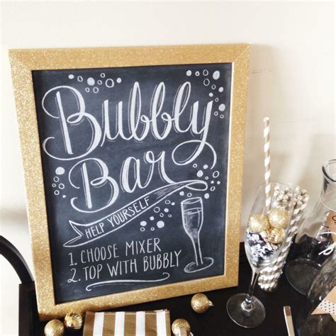 Bubbly Bar Sign Printable Free
